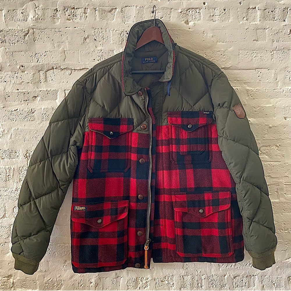 Mens Polo Ralph Lauren Sportsman Wool Jacket
